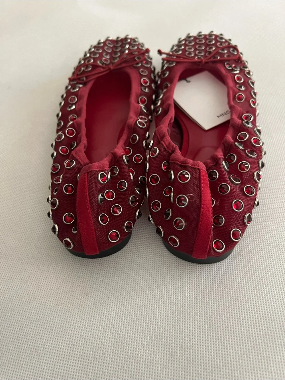 Mango burgundy ballet